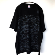 Load image into Gallery viewer, <Made to order>Organic Music T-Shirt “Silent Beach” Black (M/L/XL)