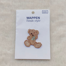 Load image into Gallery viewer, Papiliodug ☆ Embroidered Patches (Teddy Bear & Panda)