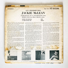 画像をギャラリービューアに読み込む, Jackie McLean “Let Freedom Ring”