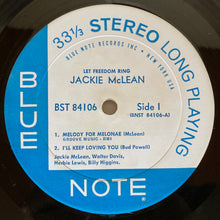 画像をギャラリービューアに読み込む, Jackie McLean “Let Freedom Ring”
