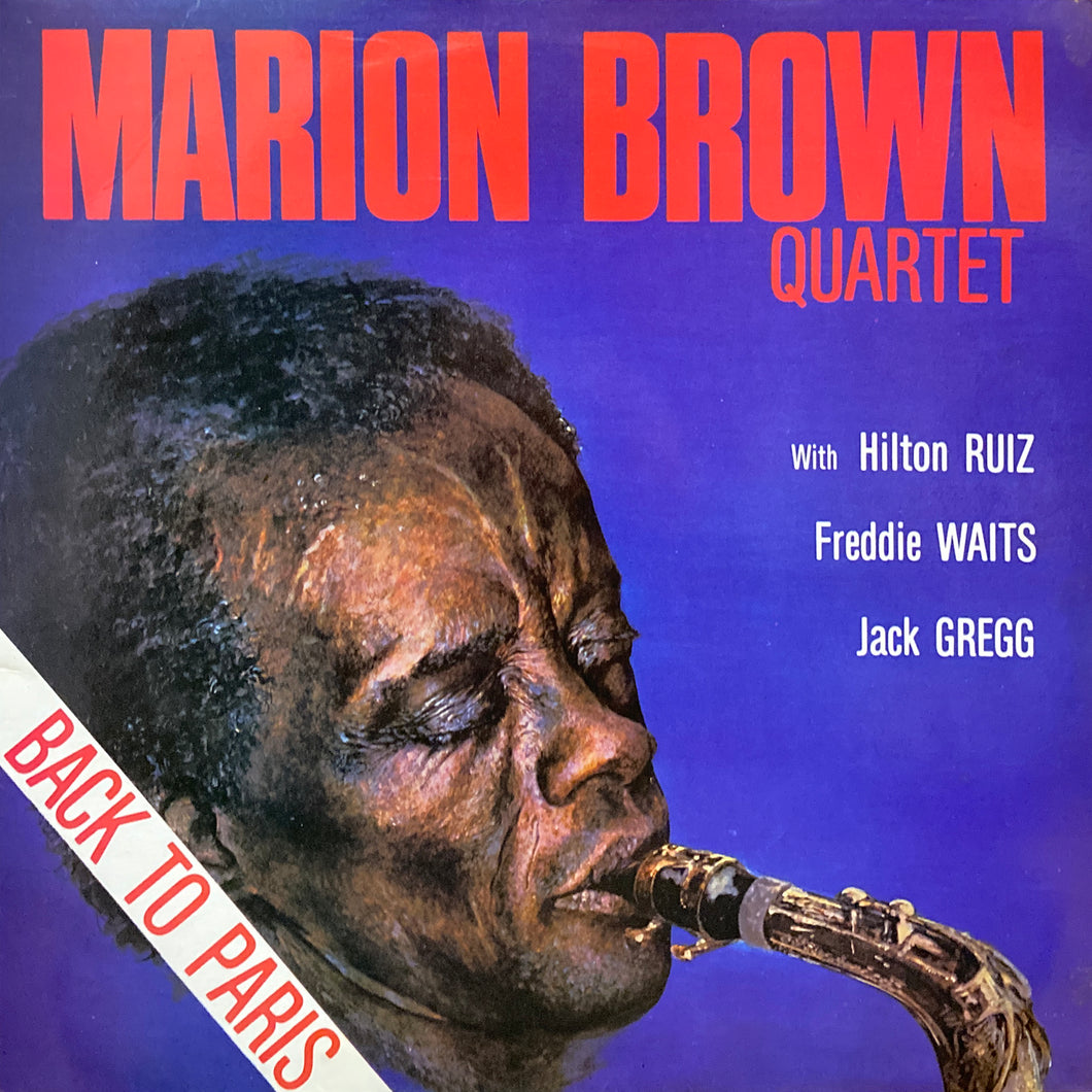 Marion Brown Quartet “Back to Paris”
