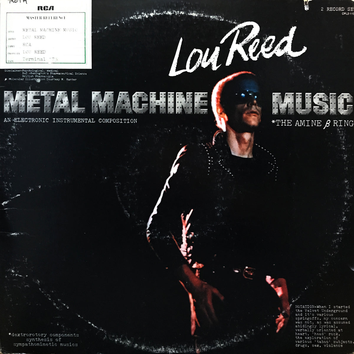 Lou Reed “Metal Machine Music” PHYSICAL STORE