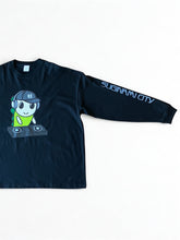 画像をギャラリービューアに読み込む, <受注生産> DJ なみすけ ☆ Big Silhouette Long-Sleeve T-shirt