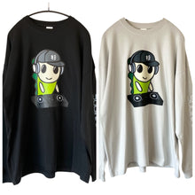 画像をギャラリービューアに読み込む, <受注生産> DJ なみすけ ☆ Big Silhouette Long-Sleeve T-shirt