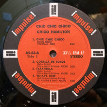 画像をギャラリービューアに読み込む, Chico Hamilton “Chic Chic Chico”