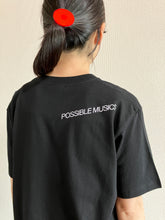 Load image into Gallery viewer, Organic Music T-Shirt “Ambient” (Black/White, Sizes S-XXL)