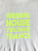 Load image into Gallery viewer, Organic Music T-Shirt “Going to Dance Neon” (Yellow/Red, Sizes S-XXL)