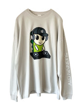 Load image into Gallery viewer, DJ Namisuke ☆ Big Silhouette Long-Sleeve T-Shirt <Made-to-Order>