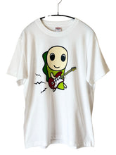 画像をギャラリービューアに読み込む, <受注生産> ギター なみすけ ☆ T-Shirt (Black/White, Sizes S-XL)