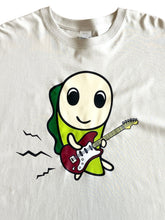 画像をギャラリービューアに読み込む, <受注生産> ギターなみすけ ☆ Big Silhouette Long-Sleeve T-shirt (Black/Frost gray, Sizes S-XL)