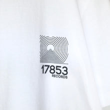 Load image into Gallery viewer, 17853 Records label T-shirt  (Black/White, Sizes S-XXL)