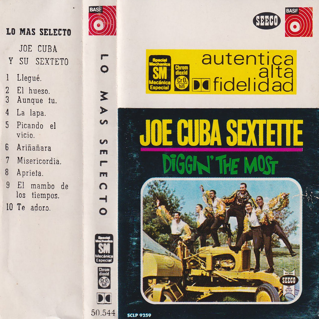 Joe Cuba Sextette “Diggin’ The Most” Tape