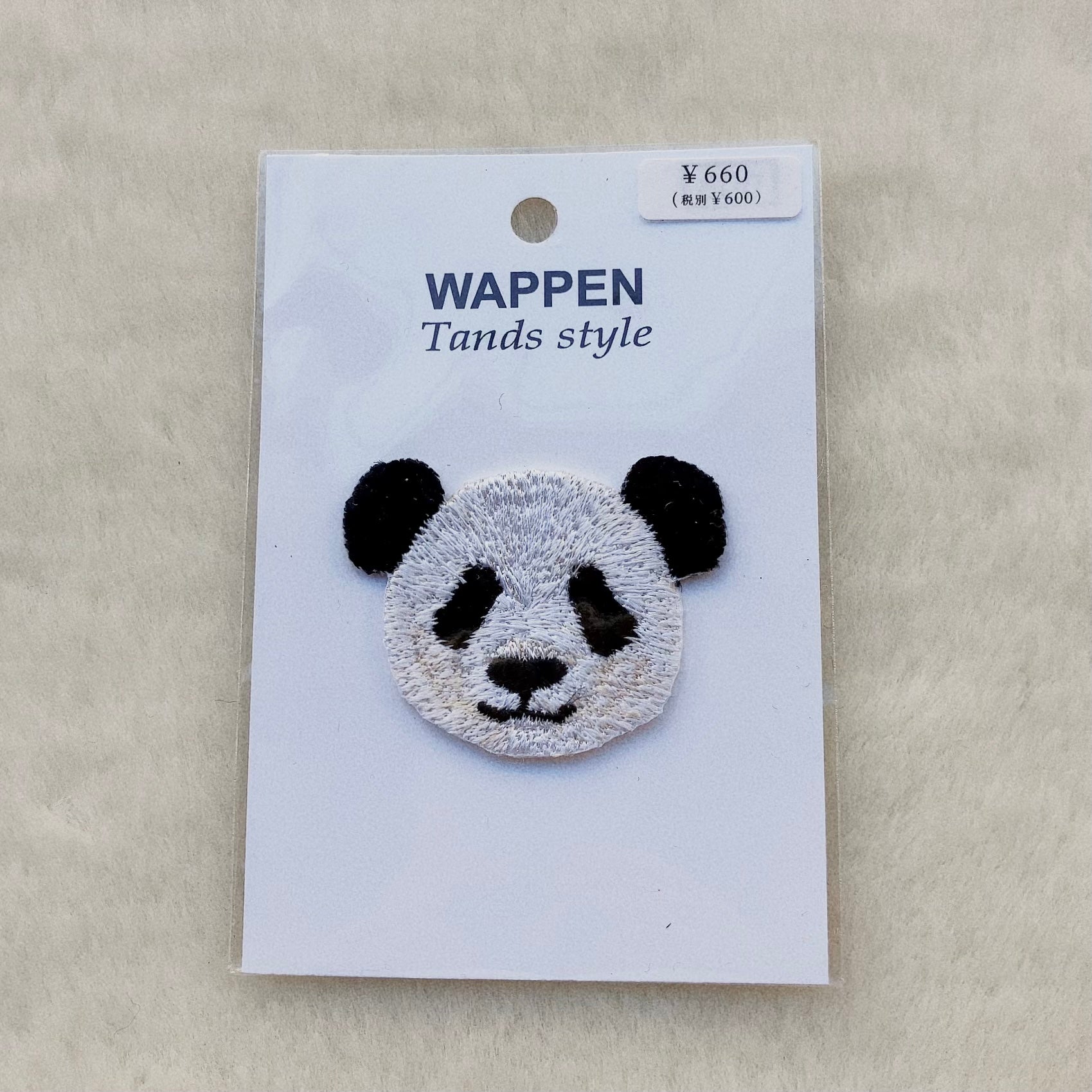 Papiliodug ☆ 刺繍ワッペン(テディベア&パンダ) – PHYSICAL STORE