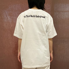 Load image into Gallery viewer, Organic Music T-Shirt “The Third World - Underground” White (L)
