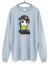 Load image into Gallery viewer, DJ Namisuke ☆ Big Silhouette Long-Sleeve T-Shirt <Made-to-Order>
