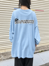 Load image into Gallery viewer, DJ Namisuke ☆ Big Silhouette Long-Sleeve T-Shirt <Made-to-Order>
