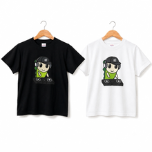 Load image into Gallery viewer, ＜Made-to-order＞DJ Namisuke ☆ Kids T-Shirt (Black/White, 100/120/140)
