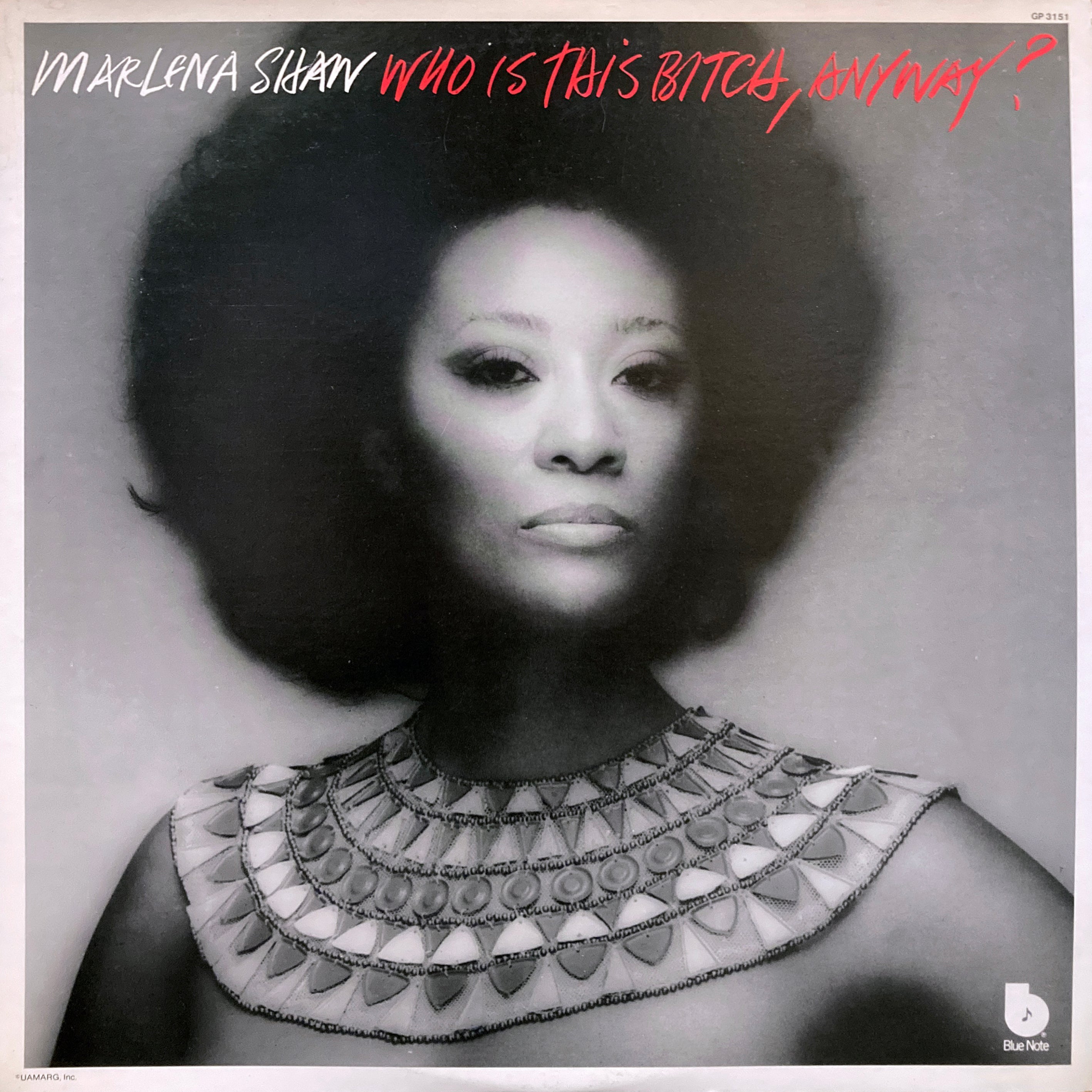 洋楽 Marlena Shaw Who Is This Bitch,Anyway LP Marlena Shaw “Who Is This Bitch, Anyway?” – PHYSICAL STORE