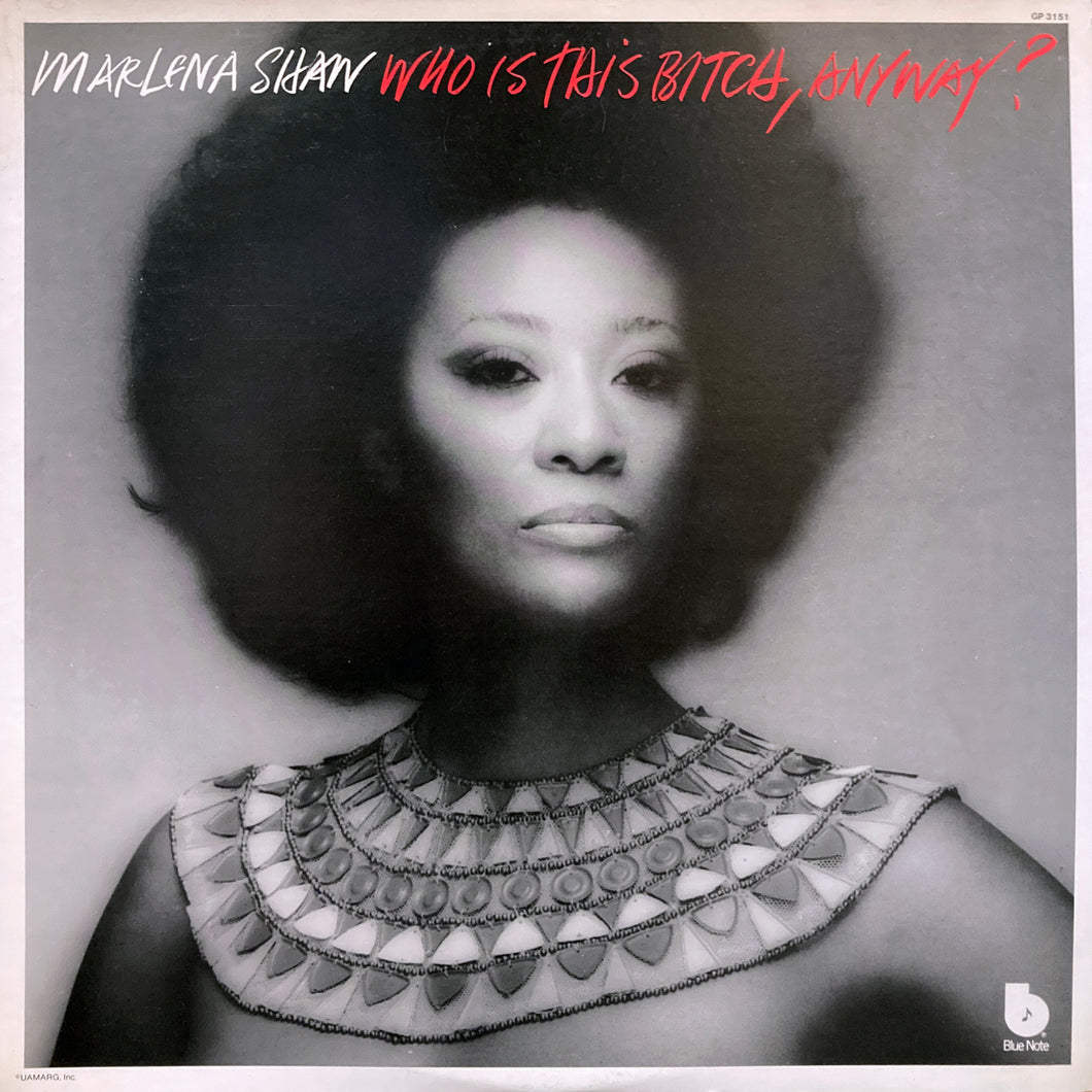 の*ー様 Marlena Shaw Who Is This Bitch, Any Marlena Shaw “Who Is This Bitch, Anyway?” – PHYSICAL STORE