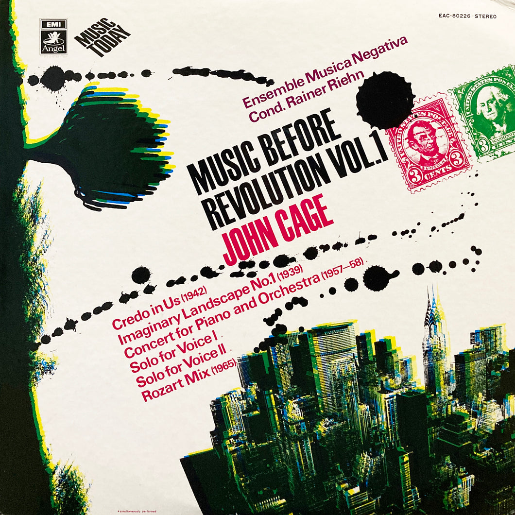 Ensemble Musica Negativa “Music Before Revolution Vol.1 John Cage”