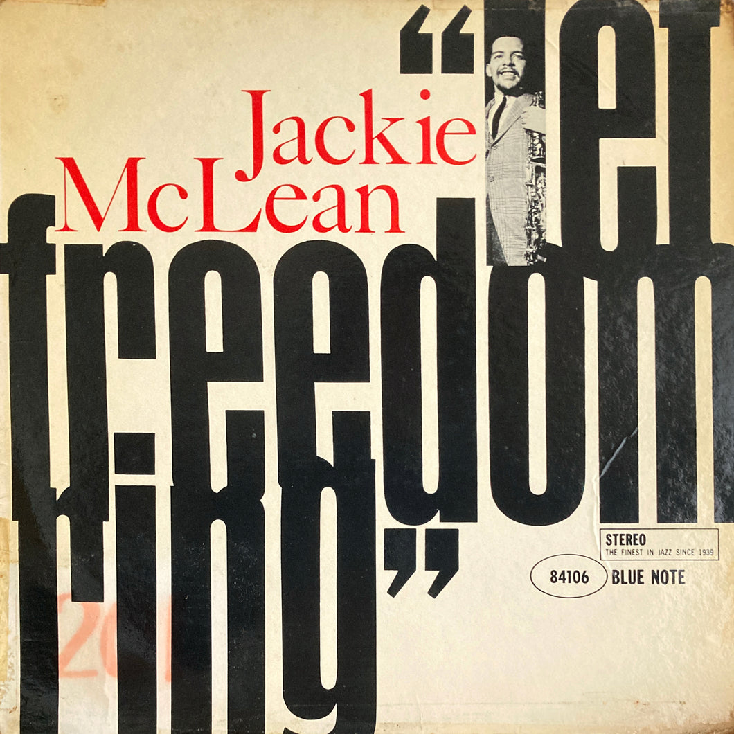 Jackie McLean “Let Freedom Ring”