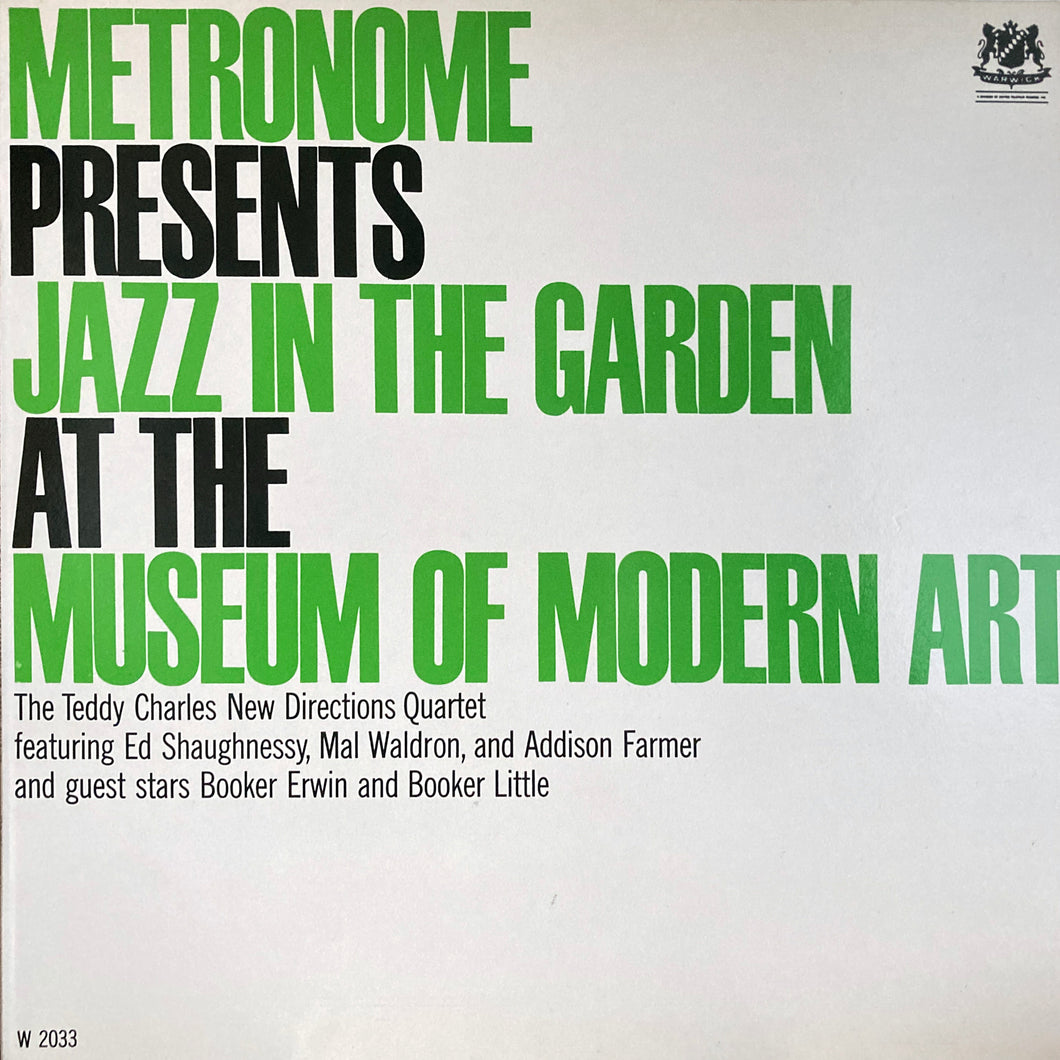 The Teddy Charles New Directions Quartet “Jazz in the Garden at the Museum of Modern Art”