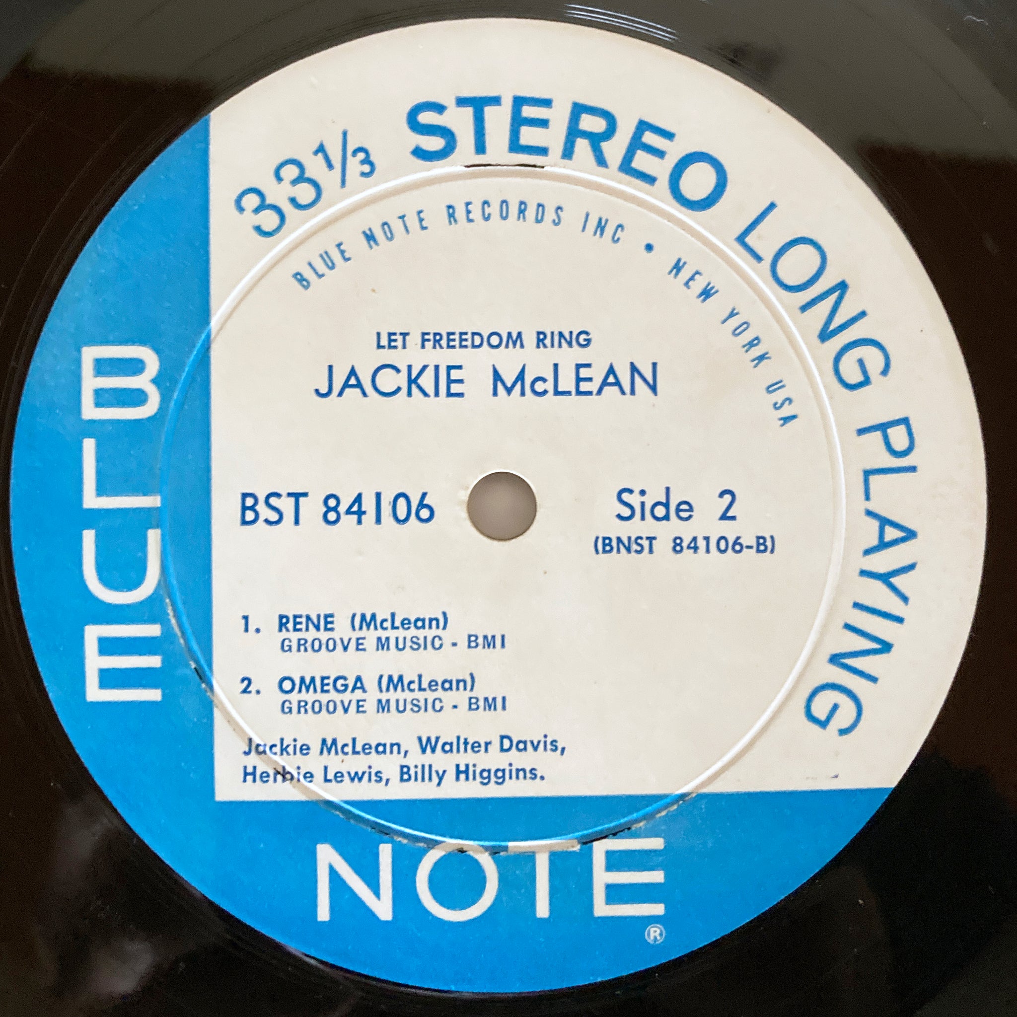 Jackie McLean “Let Freedom Ring” – PHYSICAL STORE