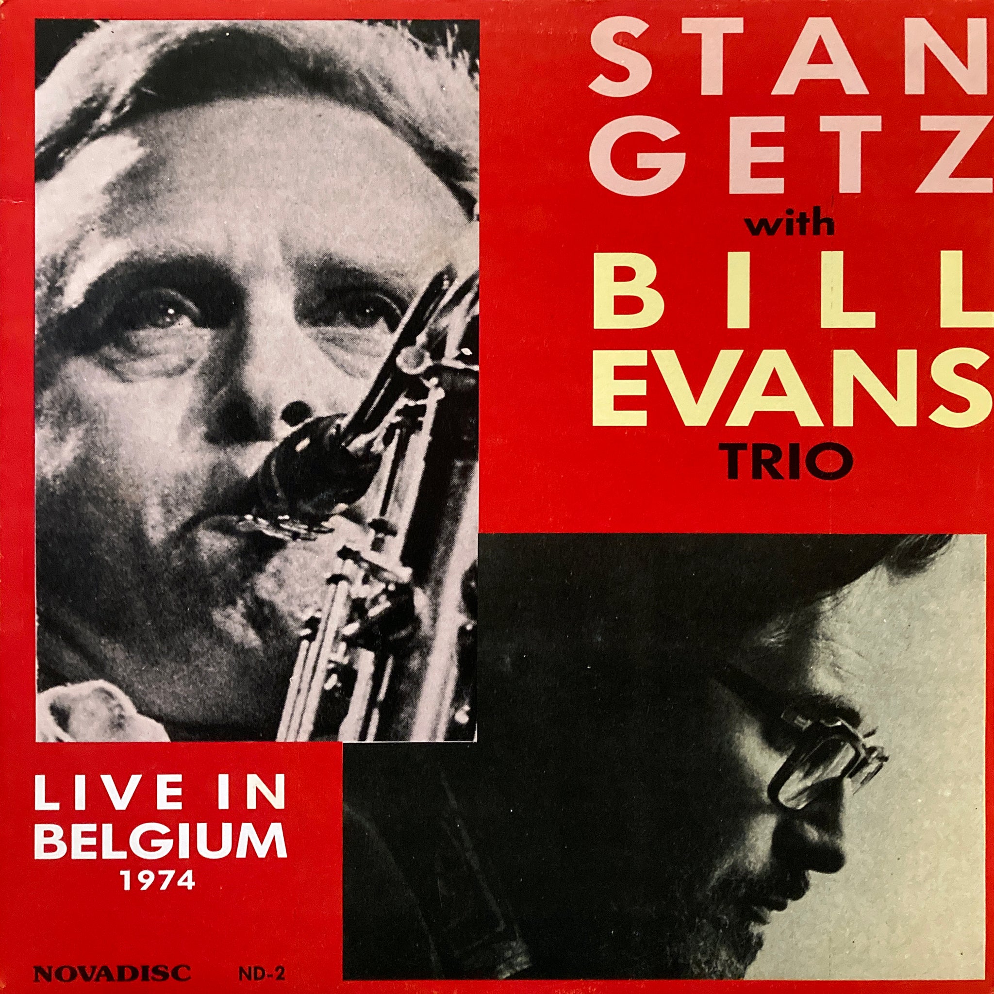 Stan Getz with Bill Evans Trio “Live in Belgium 1974” – PHYSICAL STORE