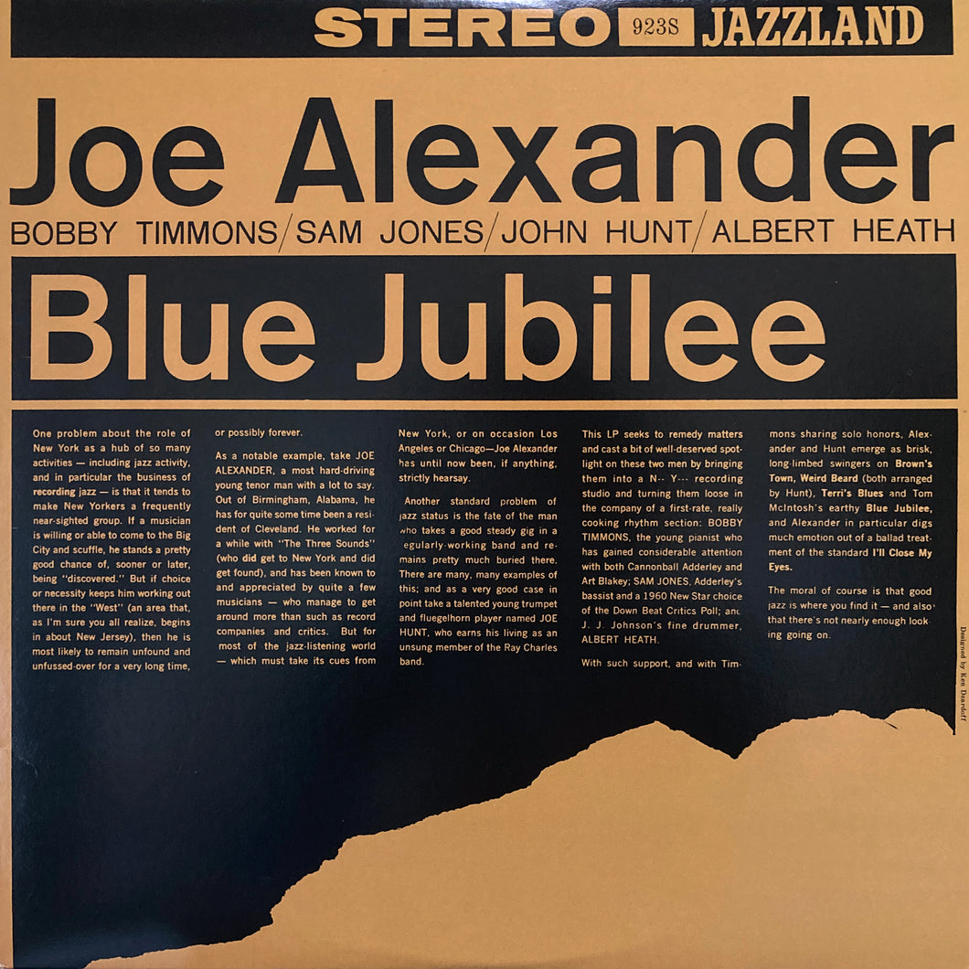 Joe Alexander “Blue Jubilee”