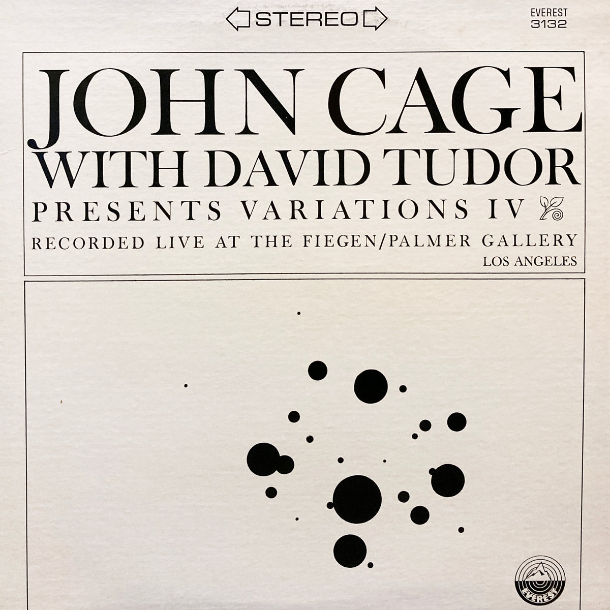 Cage Variations John Cage with David Tudor “Variations IV” – PHYSICAL STORE