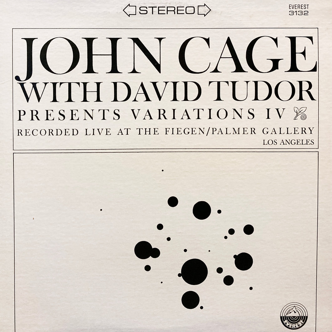 John Cage with David Tudor “Variations IV”