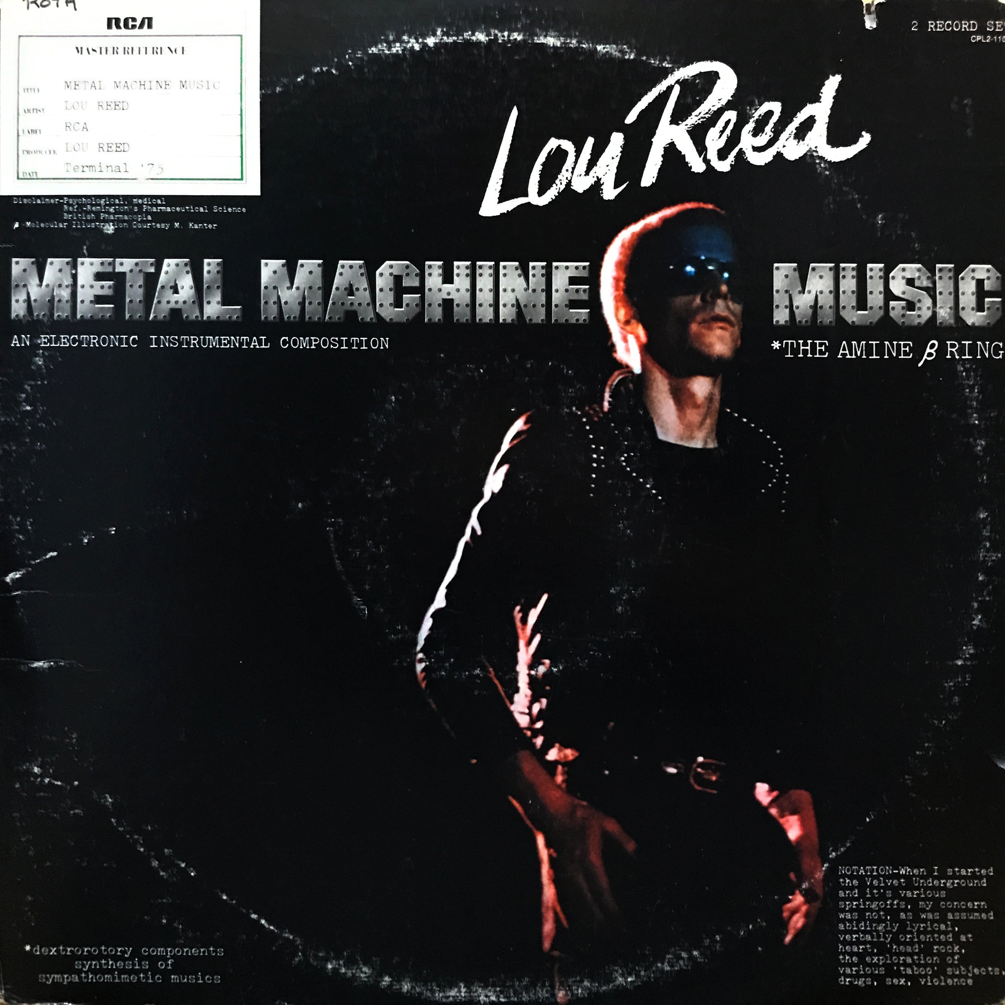 Lou Reed “Metal Machine Music” – PHYSICAL STORE