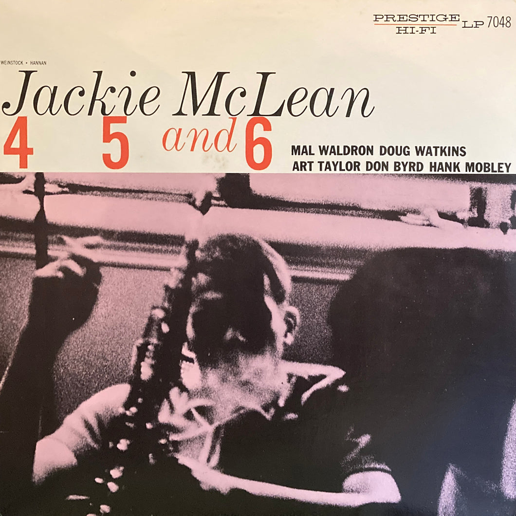 Jackie McLean Quartet “4, 5, and 6”