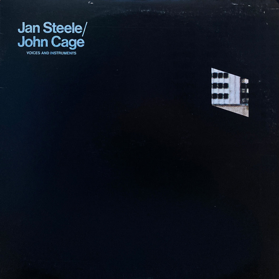 Jan Steele / John Cage “Voices and Instruments”