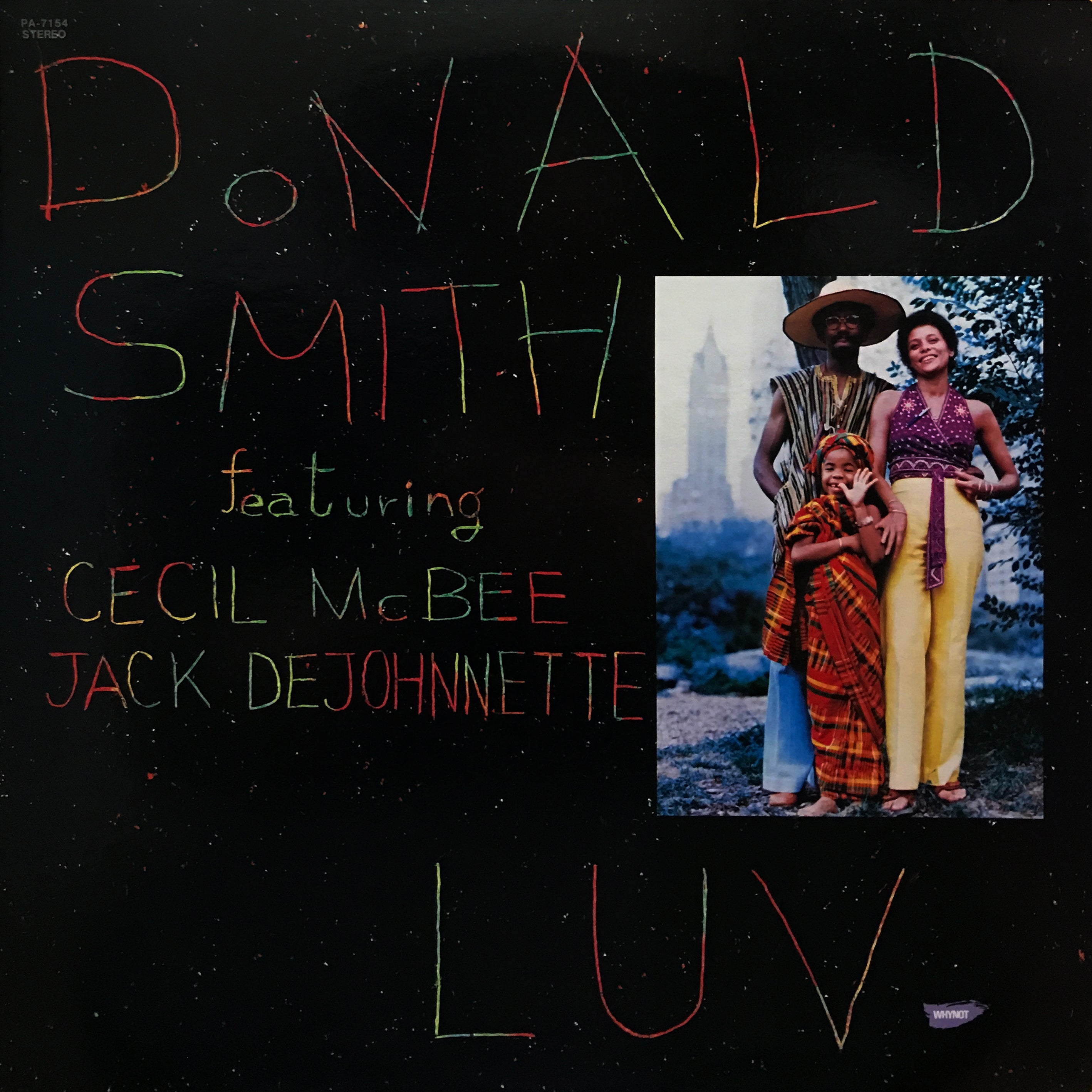 Donald Smith “Luv” – PHYSICAL STORE