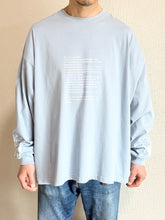 Load image into Gallery viewer, Ninosathes ＊ Organic Music  T-Shirt “input-Output 01” (L)
