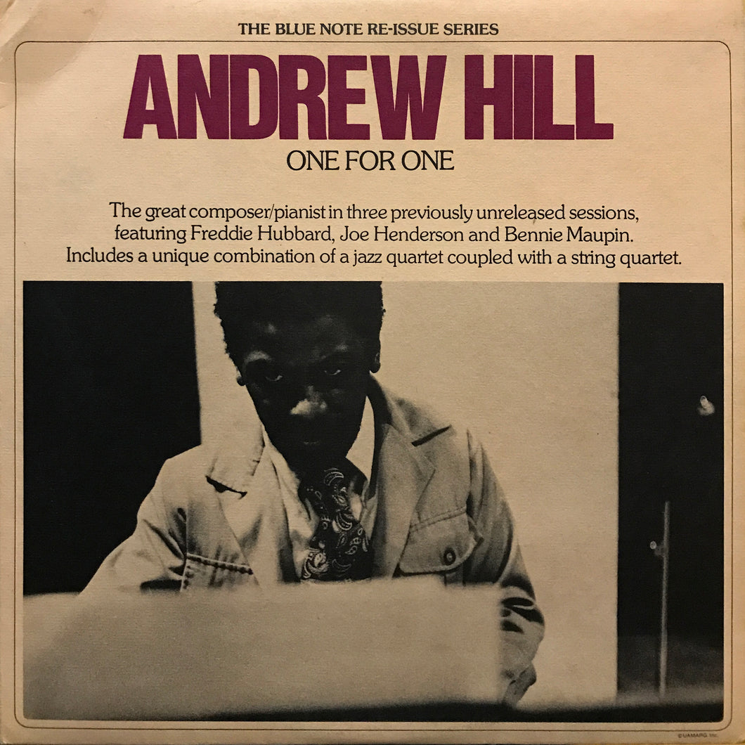 Andrew Hill “One For One”