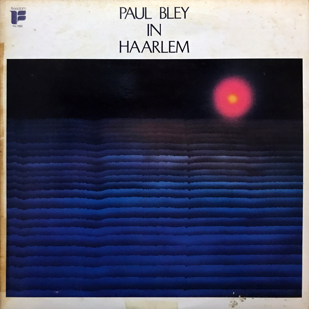 Paul Bley “In Haarlem”