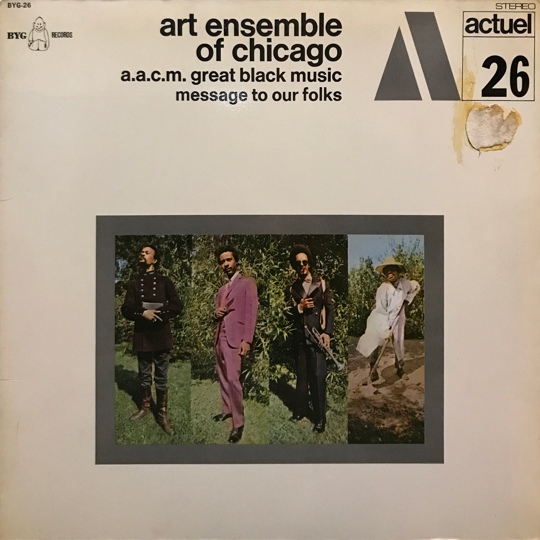 Art Ensemble Of Chicago BYG 3部作 ART ENSEMBLE OF CHICAGO / THE THIRD DECADE | NEW JAZZ THINGS