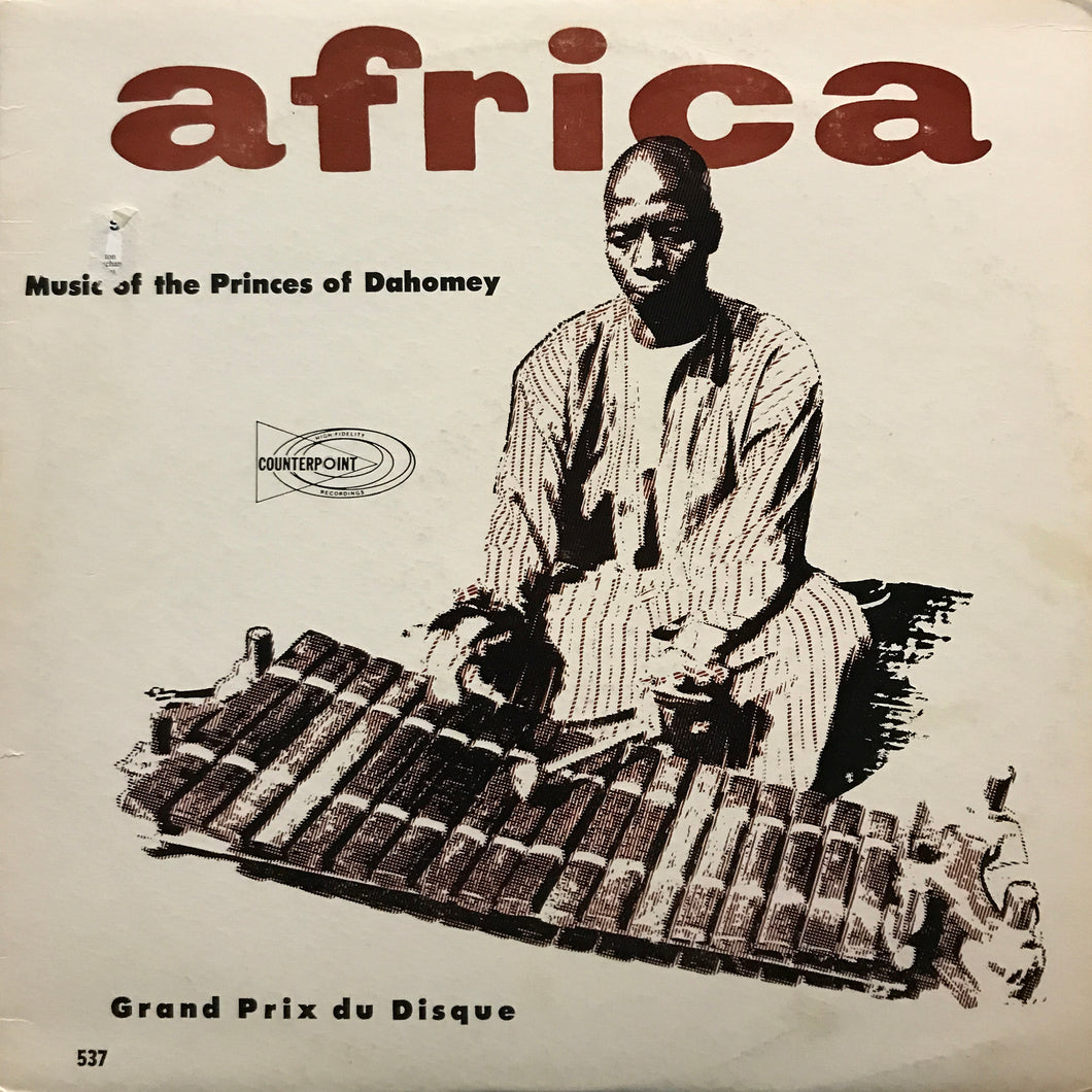 No Artists “Africa - Music of the Princes of Dahomey”