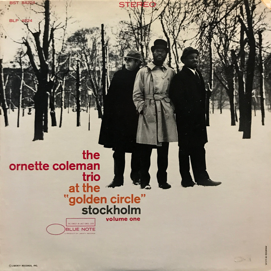 The Ornette Coleman Trio “At the Golden Circle Stockholm Vol. One”