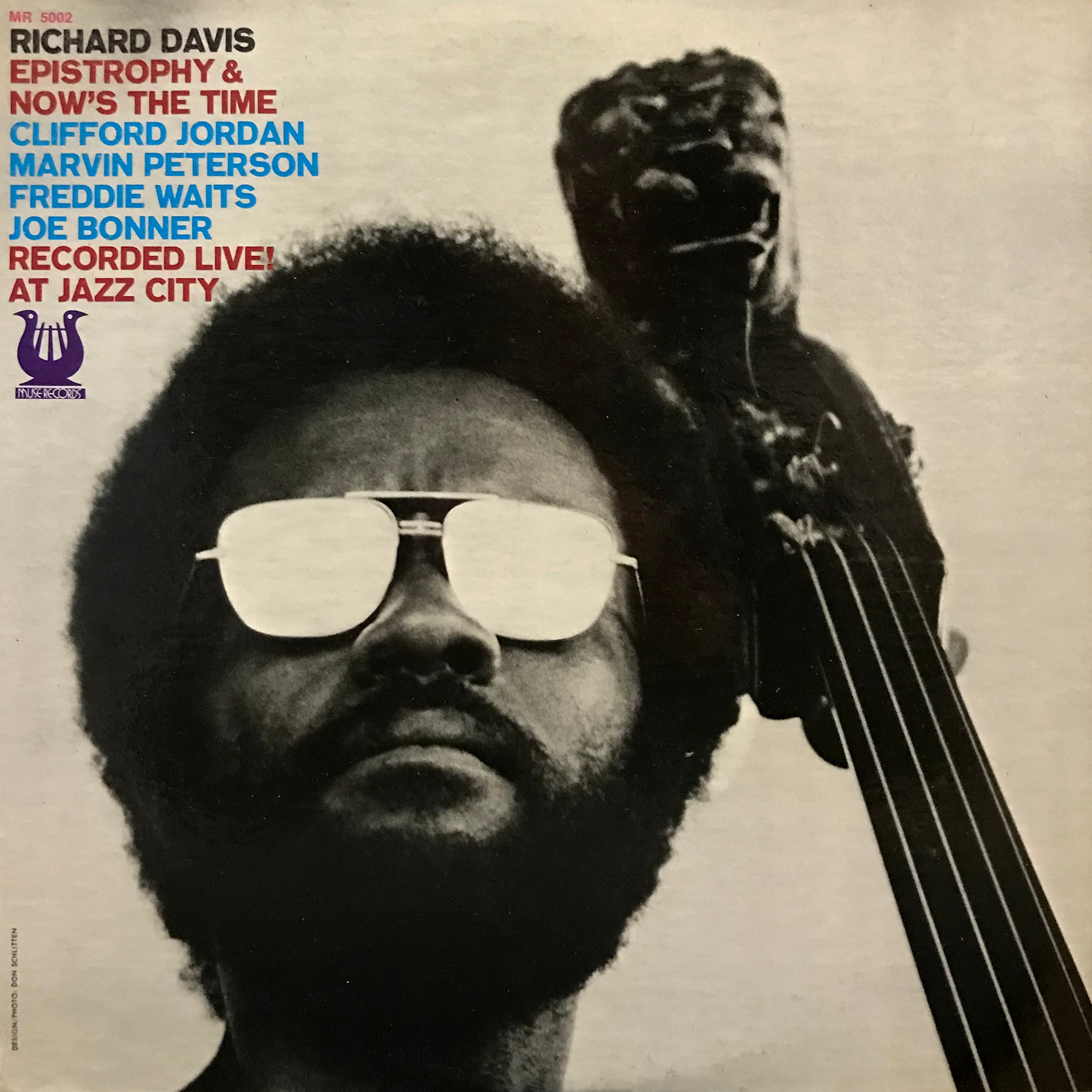 洋楽 Richard Davis--Epistrophy Jazz LP Muse Richard Davis – Epistrophy & Now's The Time – Vinyl (PRC
