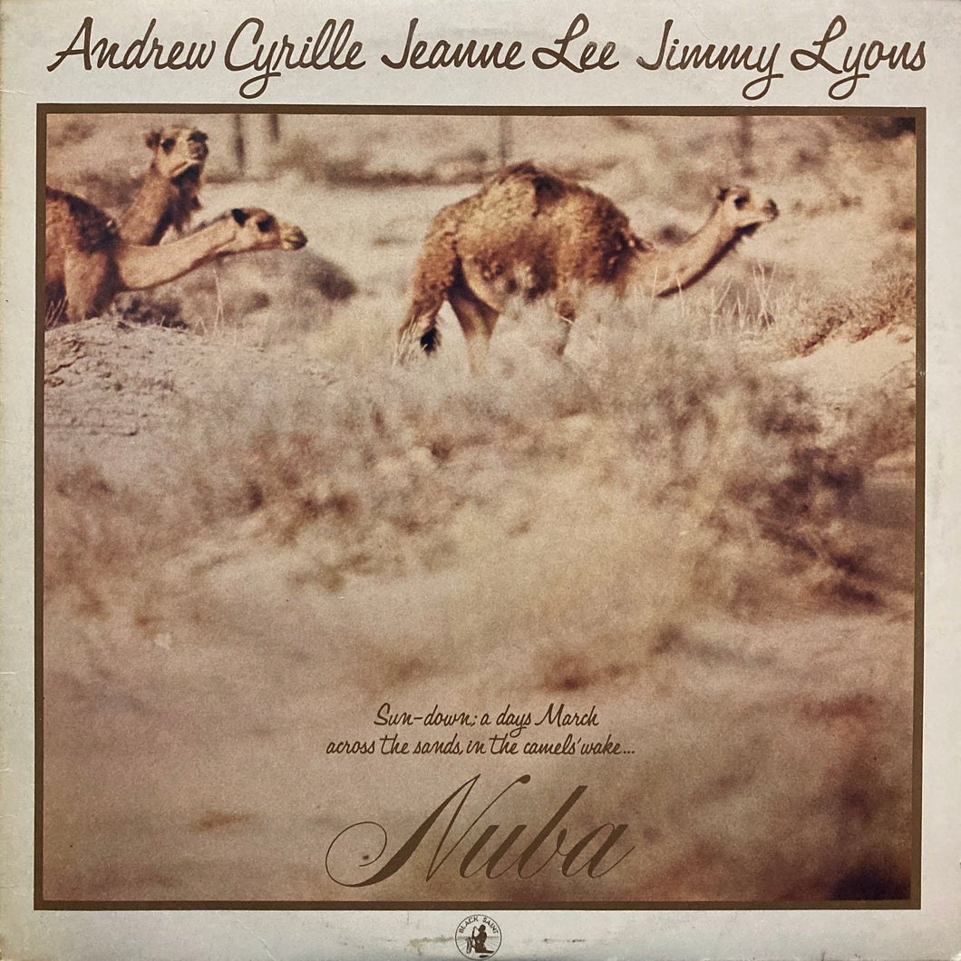 Andrew Cyrille, Jeanne Lee, Jimmy Lyons “Nuba”