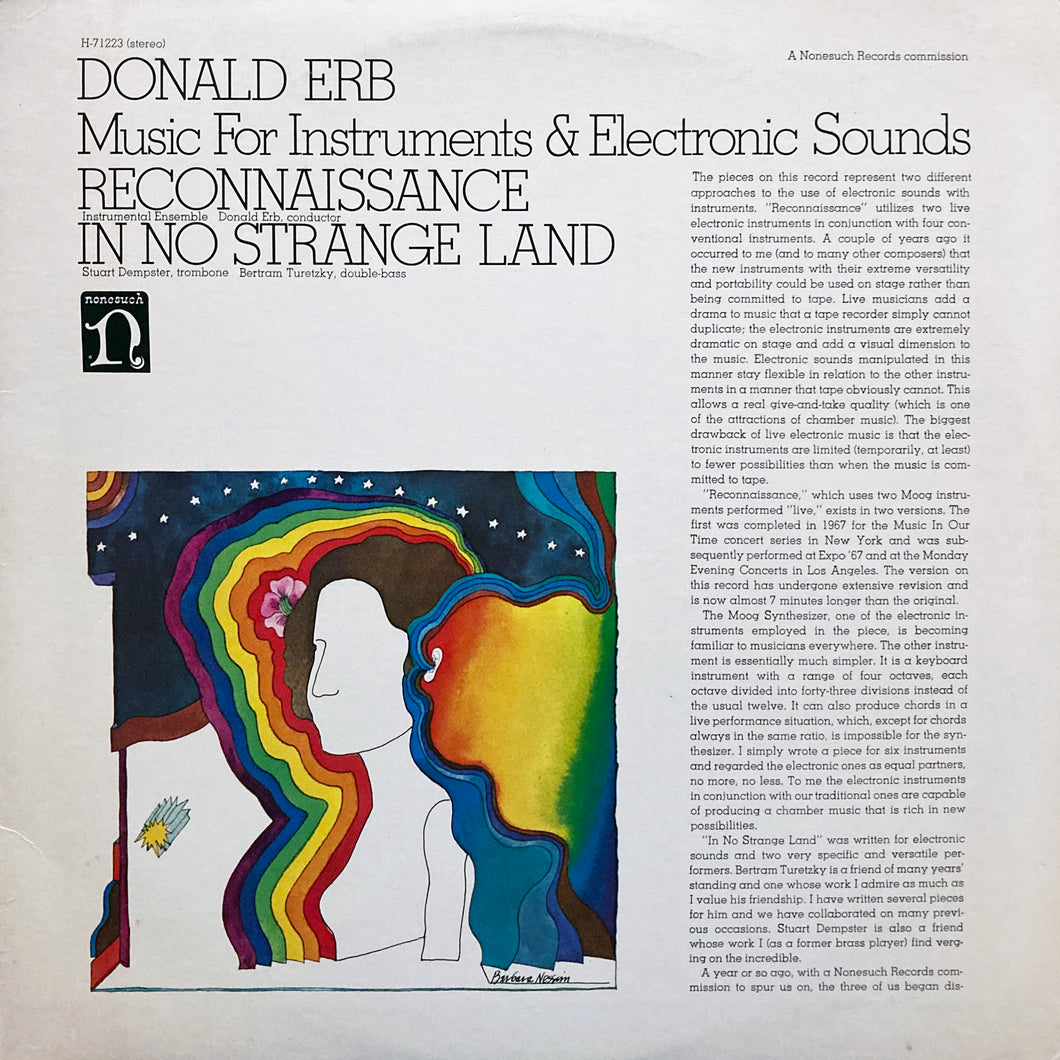 Donald Erb “Music for Instruments & Electronic Sounds”