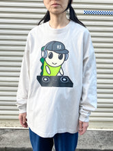 Load image into Gallery viewer, DJ Namisuke ☆ Big Silhouette Long-Sleeve T-Shirt <Made-to-Order>
