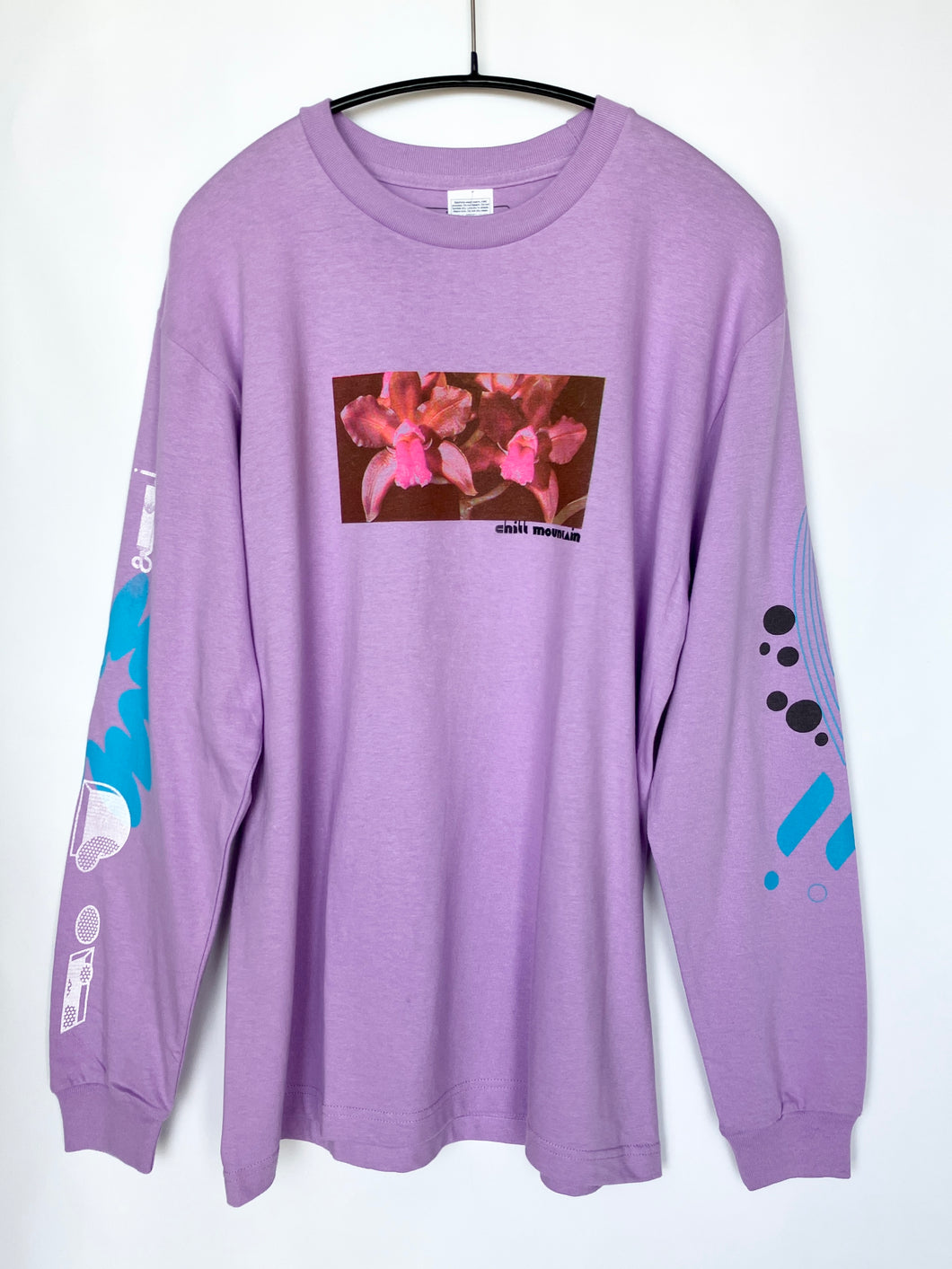 Mt.chills (Chillmountain) “Orchid Long Sleeve T-Shirt ” (M/L)