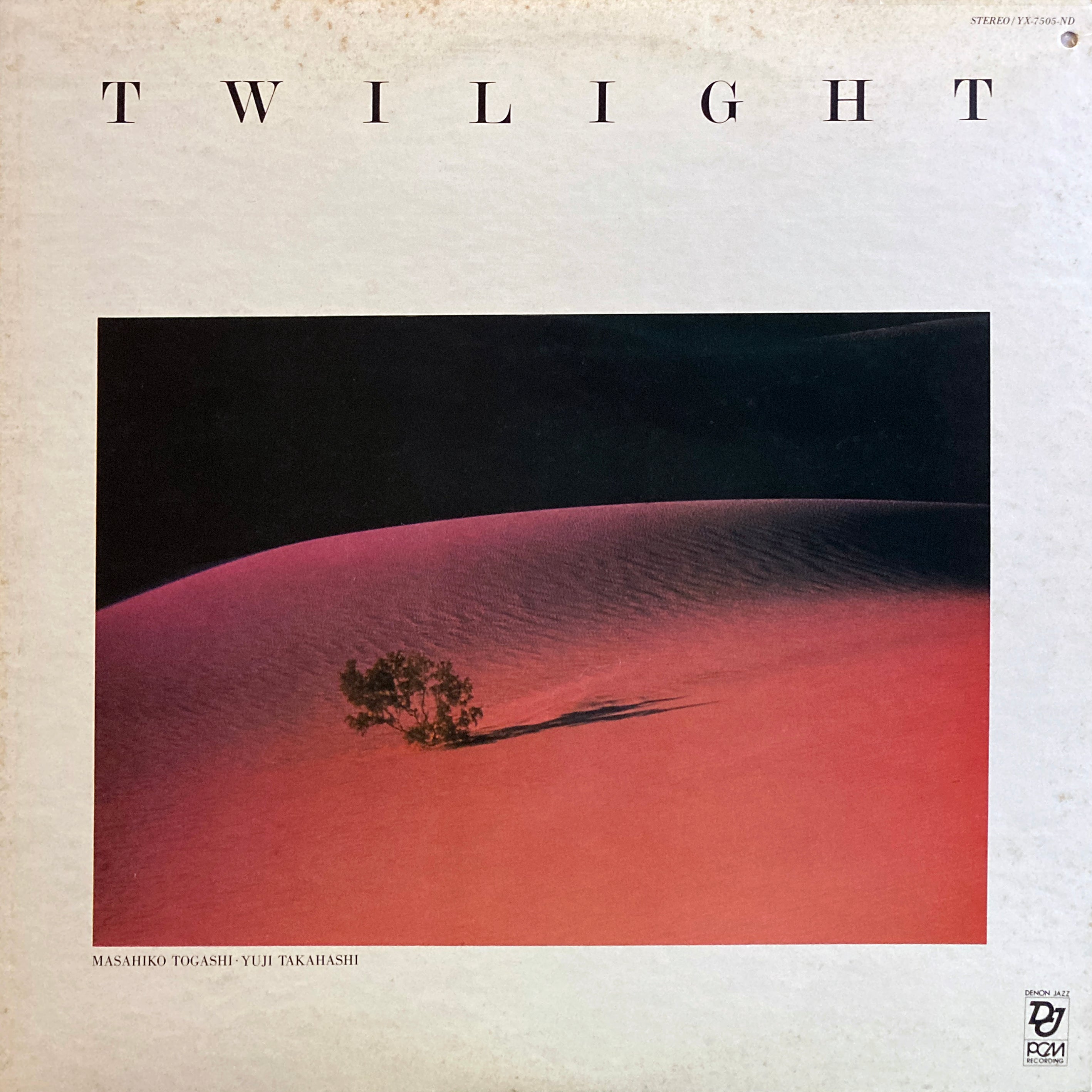 Masahiko Togashi, Yuji Takahashi “Twilight” – PHYSICAL STORE