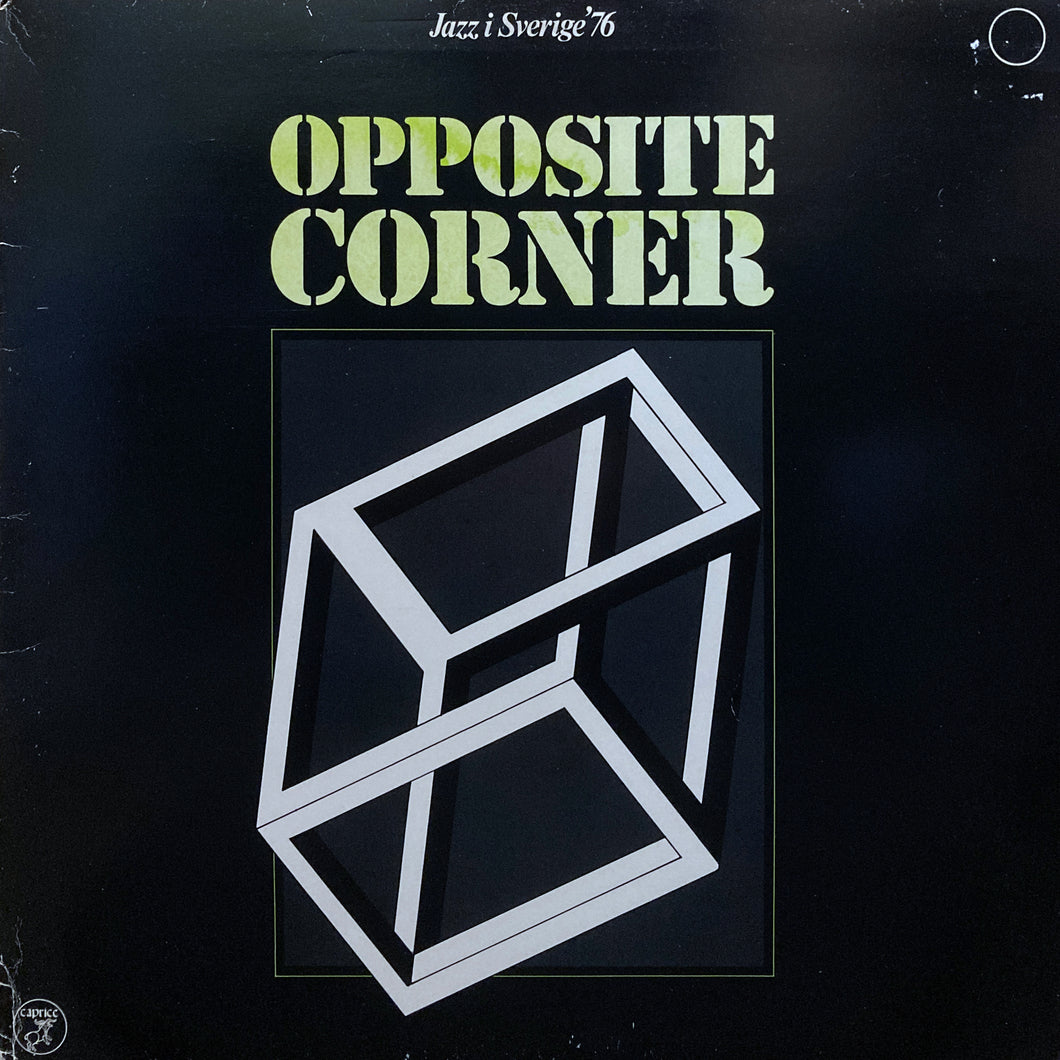 Opposite Corner “S.T.”