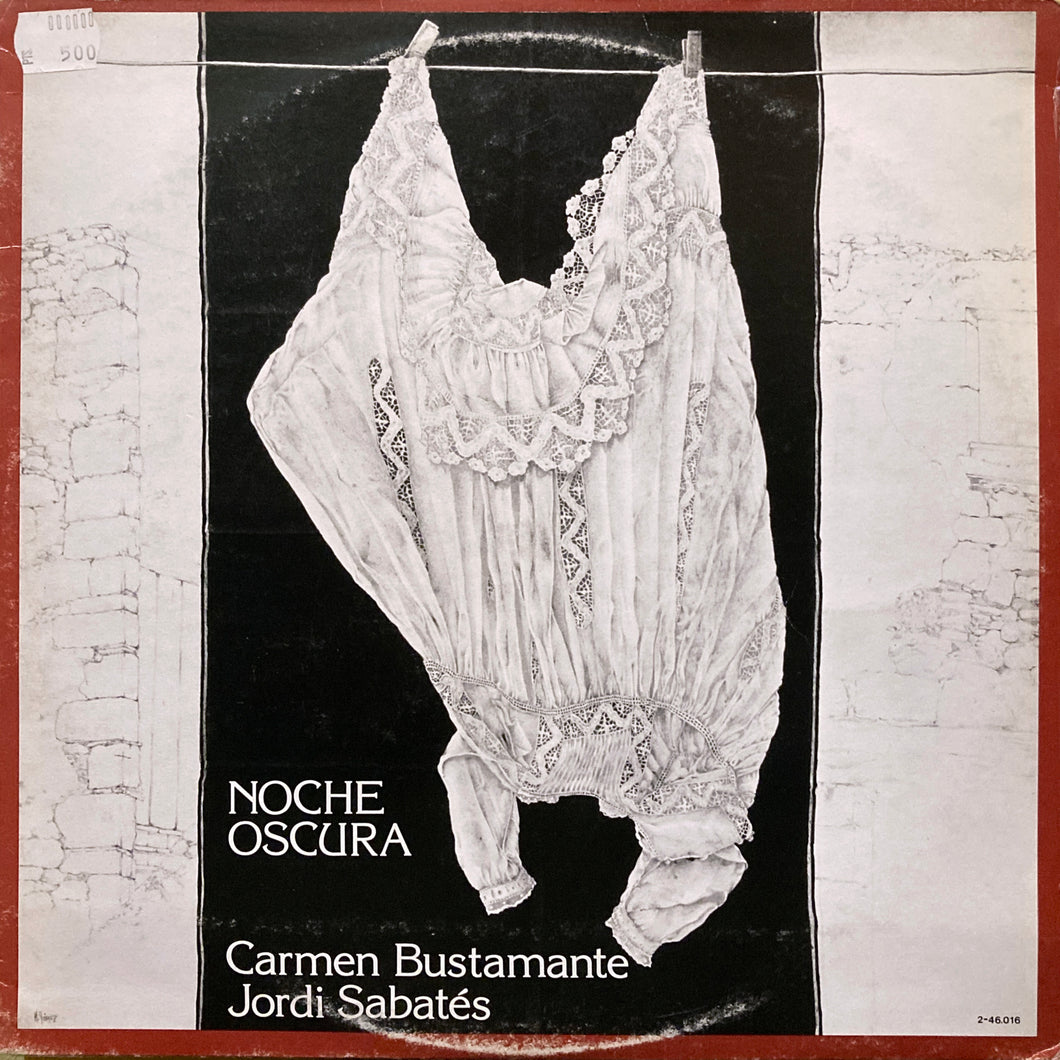 Carmen Bustamante, Jordi Sabates “Noche Oscura”