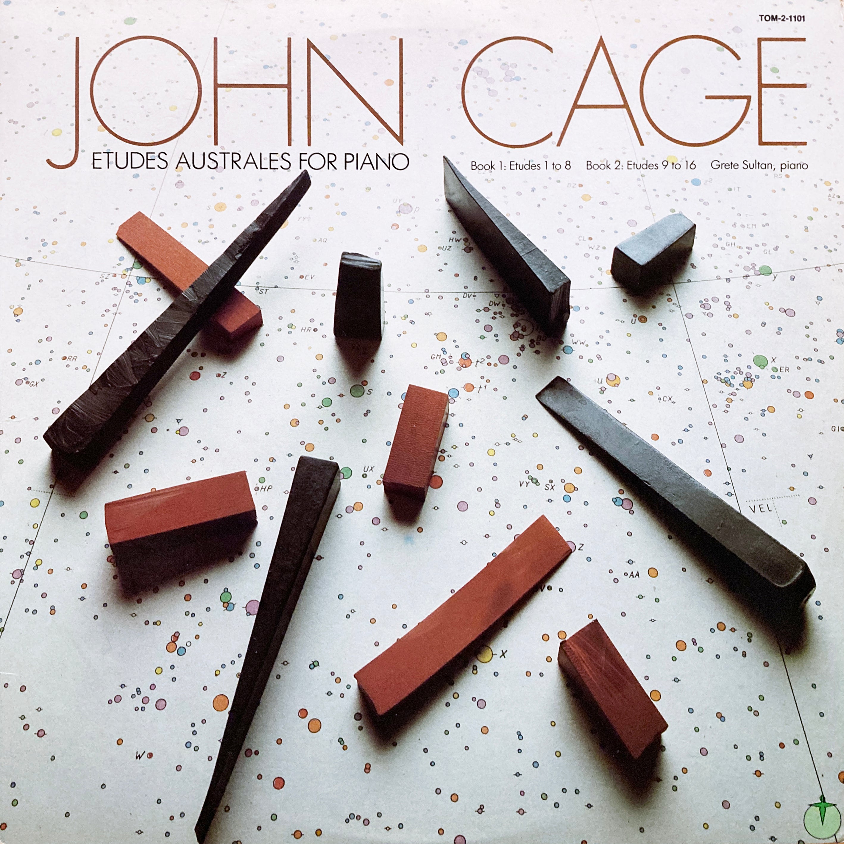 John Cage “Etudes Australes For Piano” – PHYSICAL STORE
